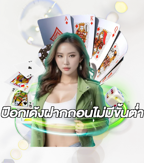 ป๊อกเด้งฝากถอนไม่มีขั้นต่ํา